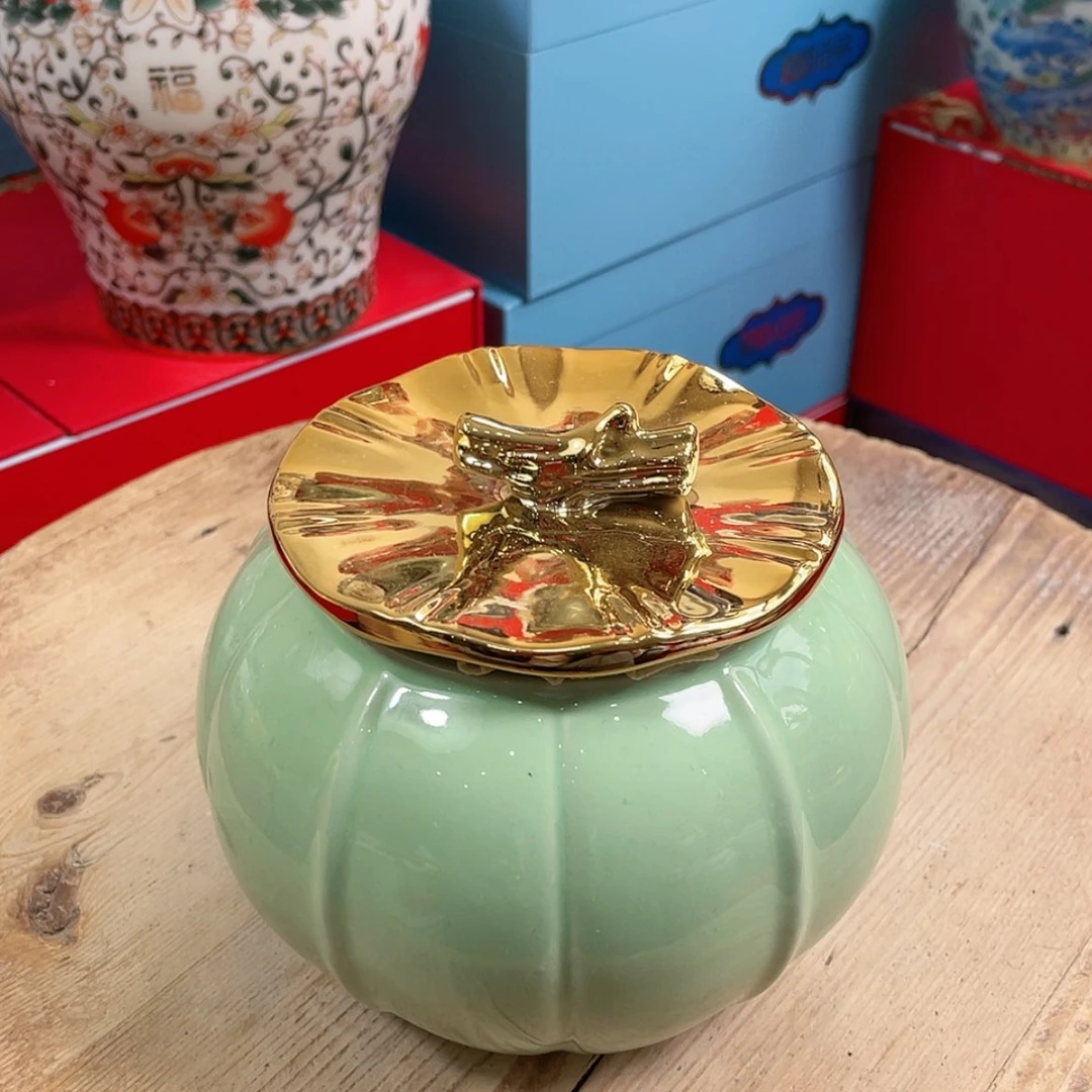 【闪购商品】罐陶瓷茶叶罐密封罐