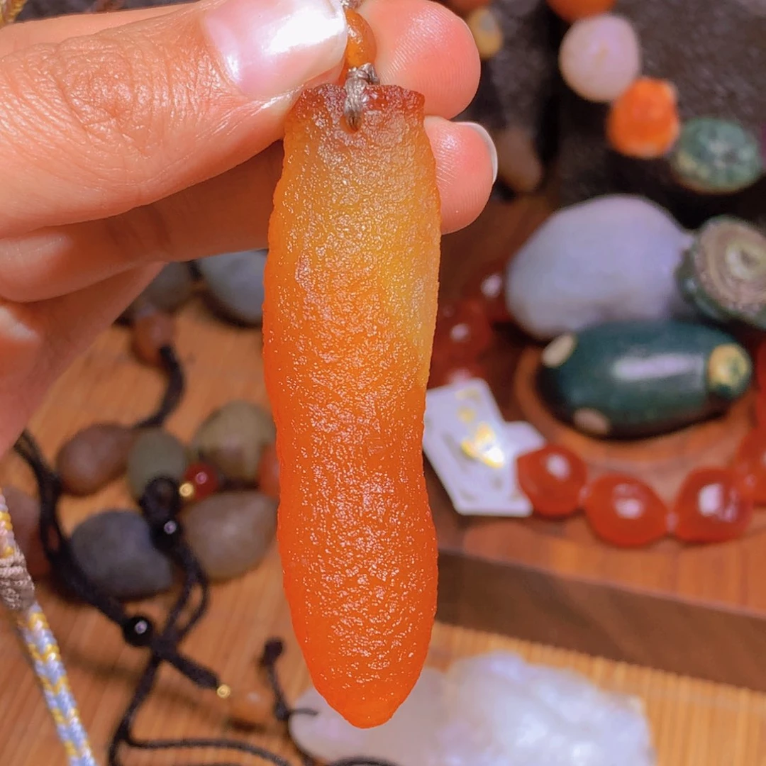 未镶嵌玛瑙/玉髓珠宝半成品