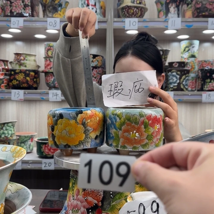 紫砂花盆瑕疵瑕疵109