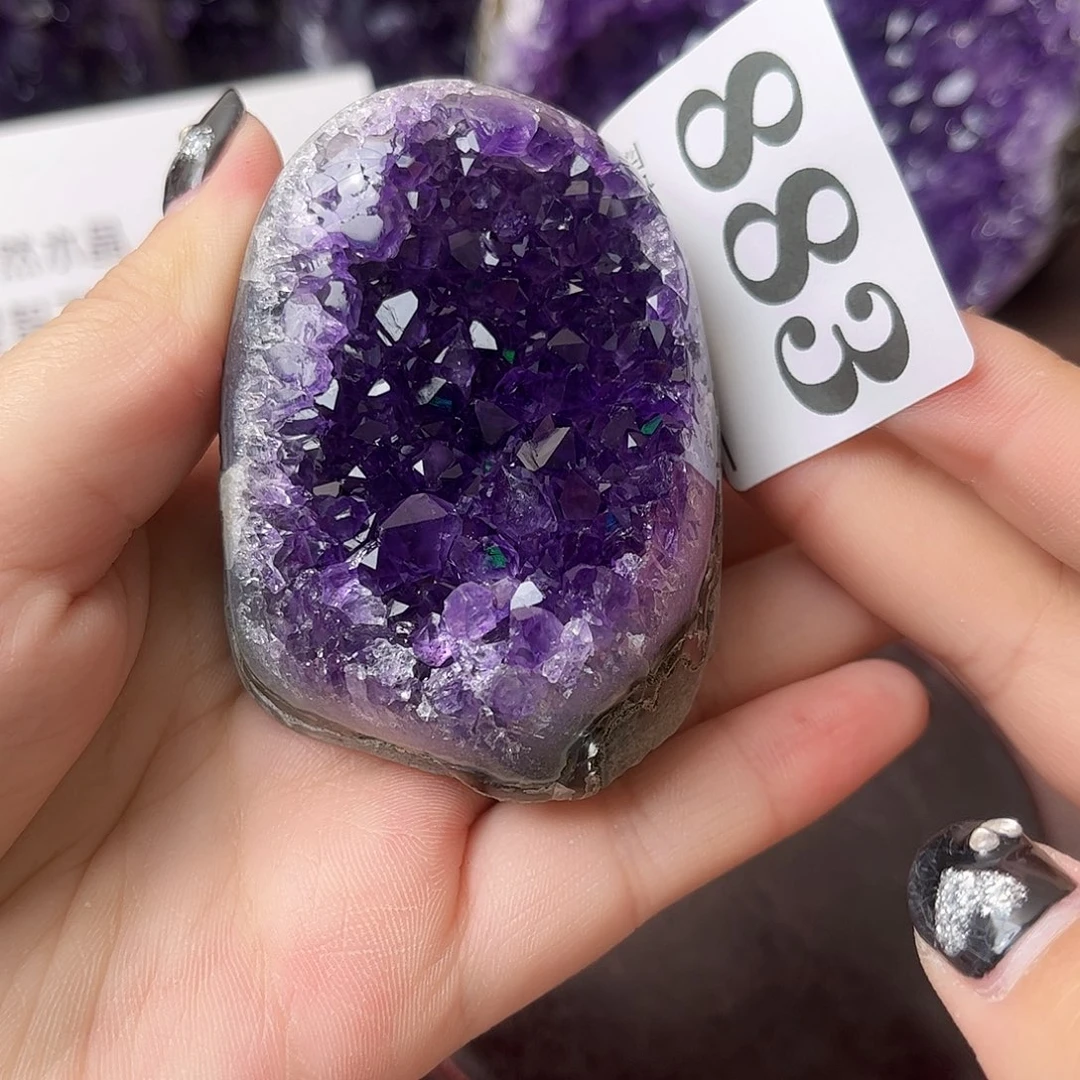 未镶嵌摆件紫晶