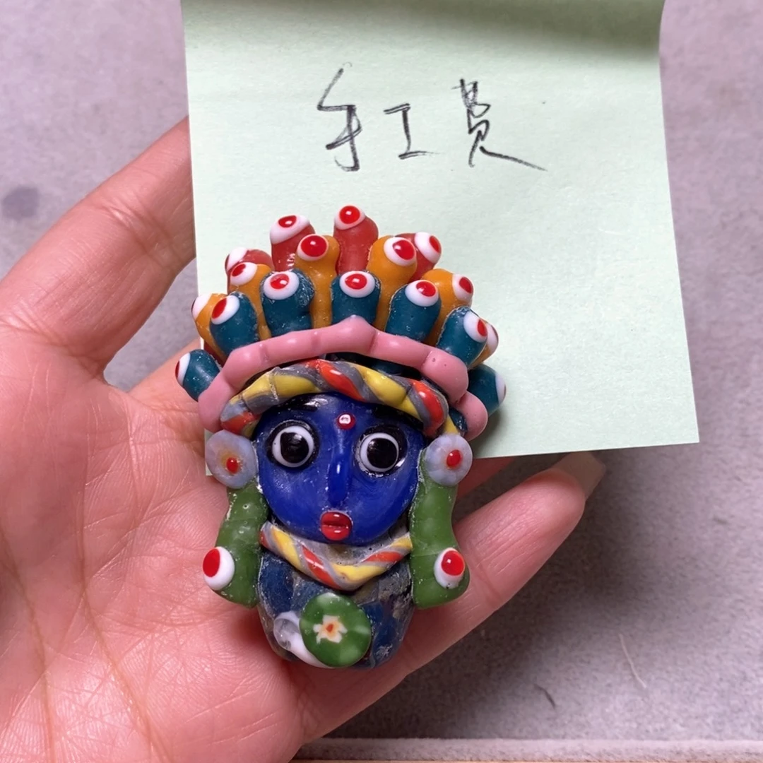 琉璃颈饰印度尼西亚手工