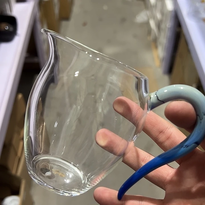 孤品 怡然公道杯 蓝凤玉
