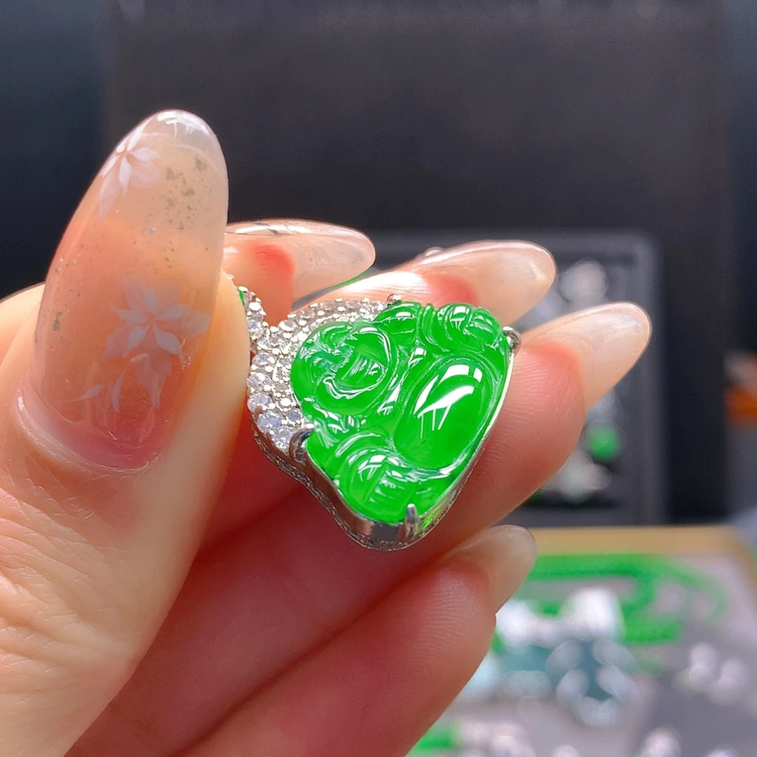 未镶嵌戒指翡翠天然翡翠