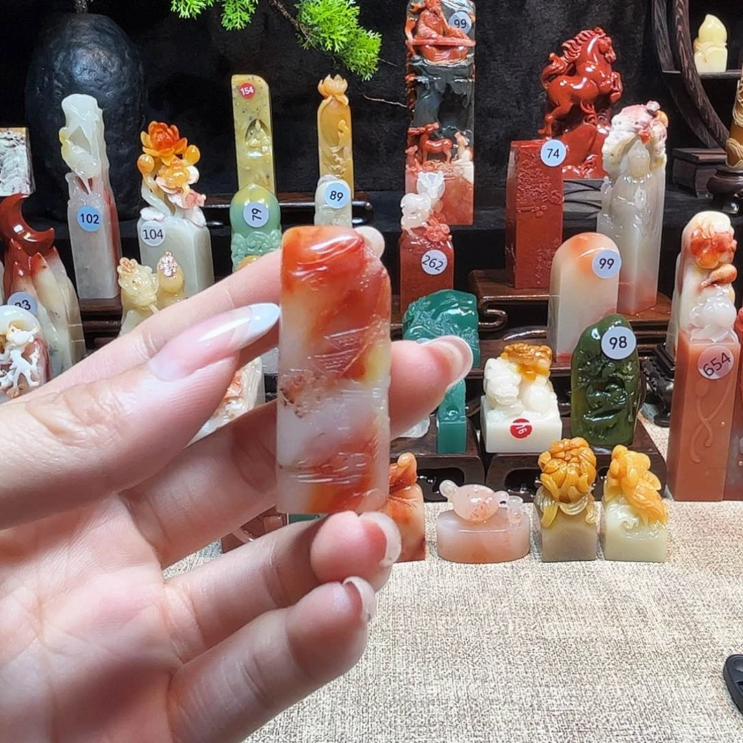 石材寿山石印章设计