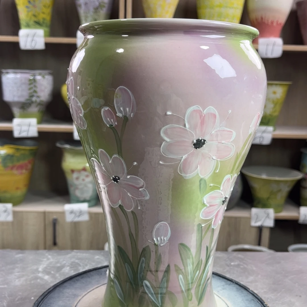 景德镇陶瓷花盆花盆