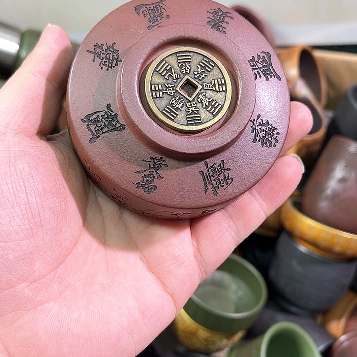 茶杯紫砂全手工紫砂主人杯