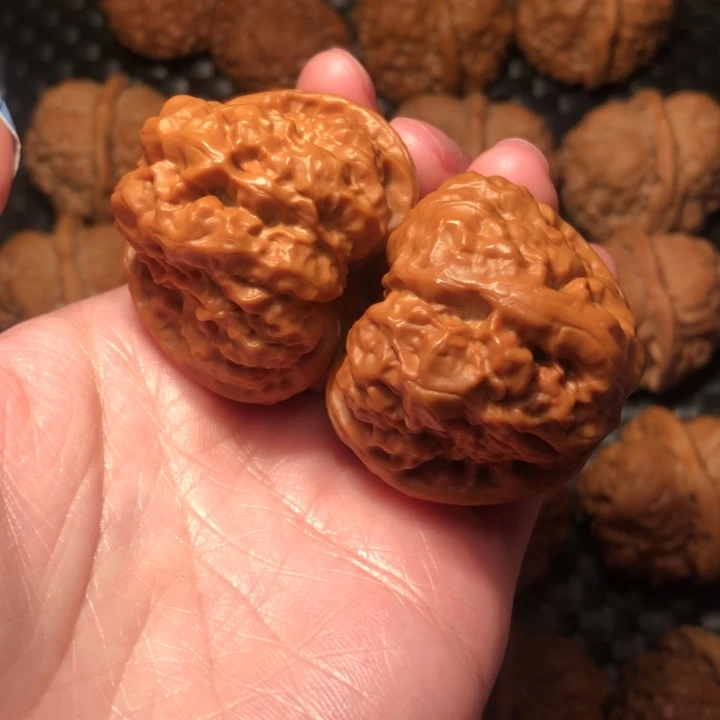 文玩核桃把件开背暴力肌肉42