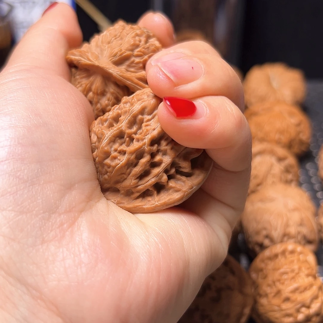 文玩核桃把件篓子全练手