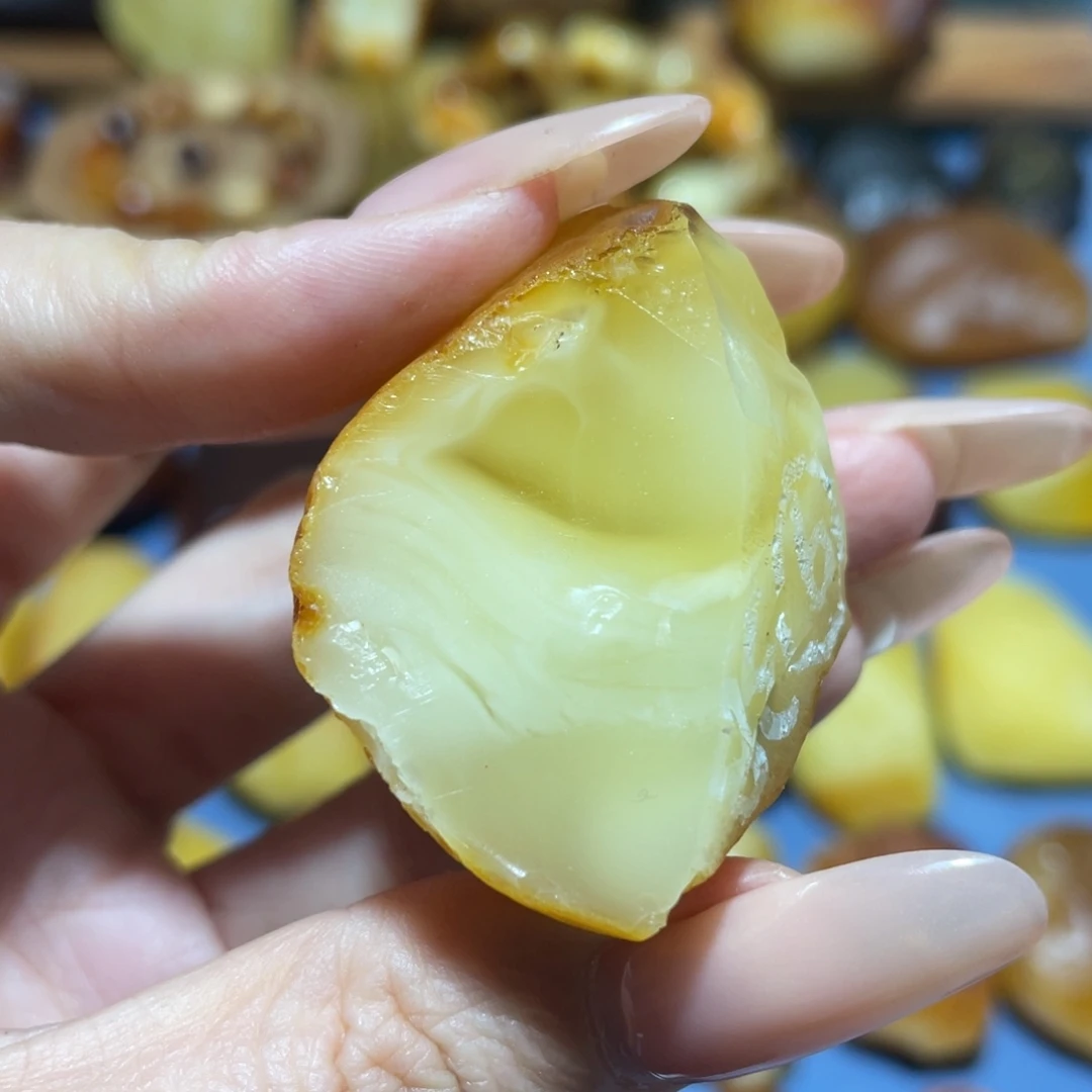 哥***”未镶嵌定制蜜蜡波罗的海琥珀蜜蜡原石
