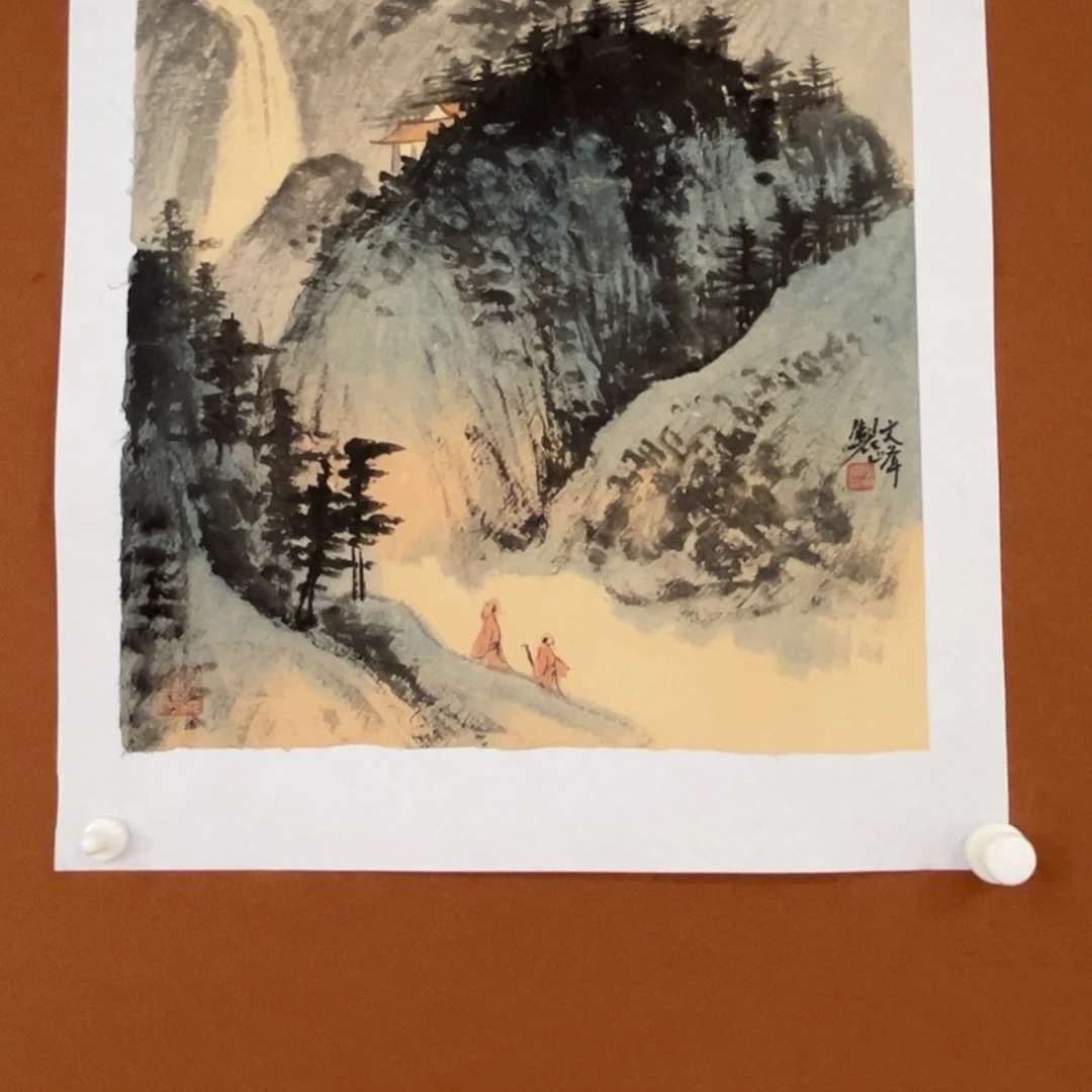 国画李文峰的作品