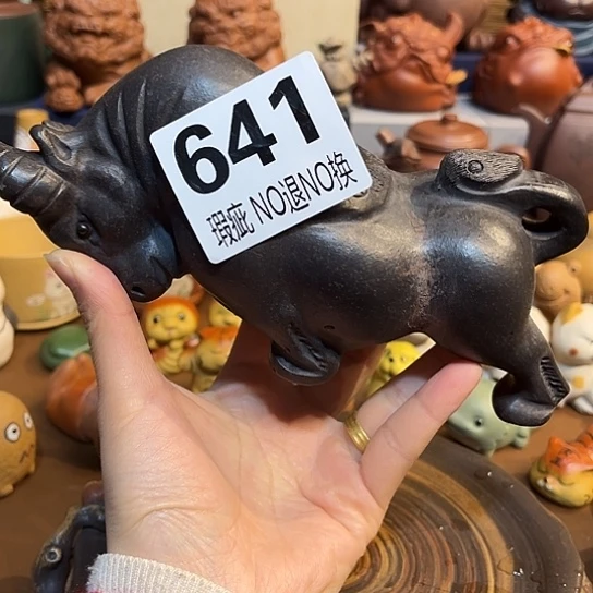 紫砂茶杯紫砂茶宠瑕疵介意勿拍