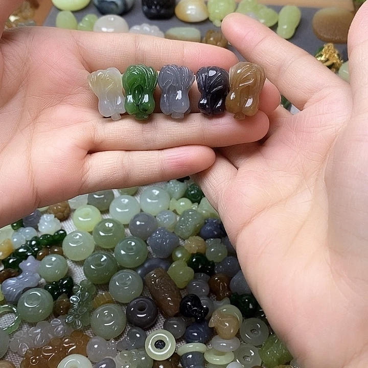 未镶嵌和田玉挂件白菜120一个多样性发其一