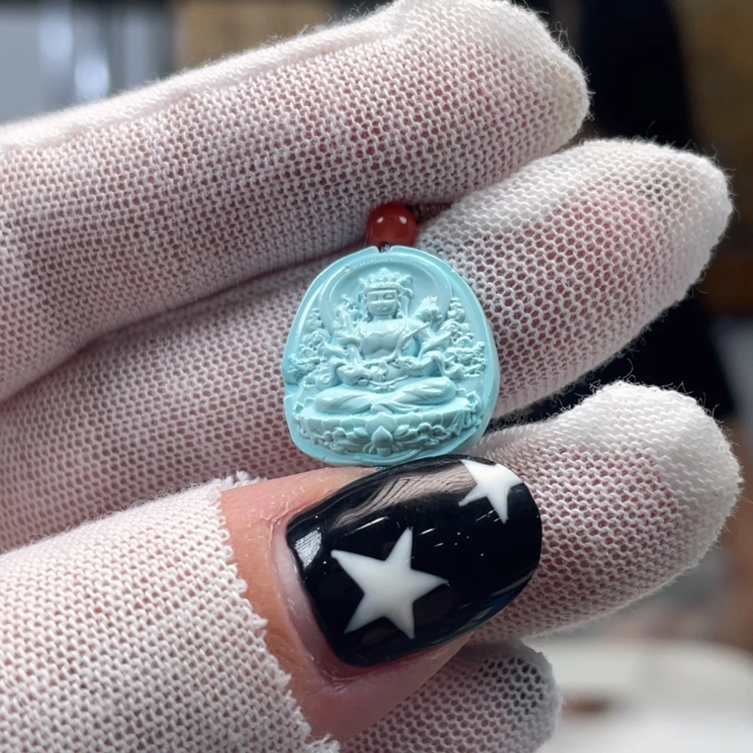 未镶嵌绿松石挂件