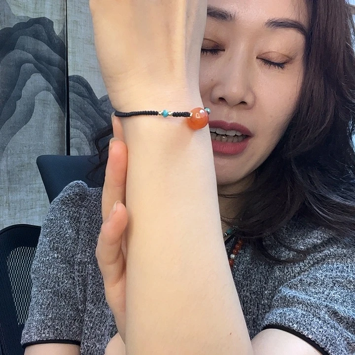 玛瑙/玉髓手链合金