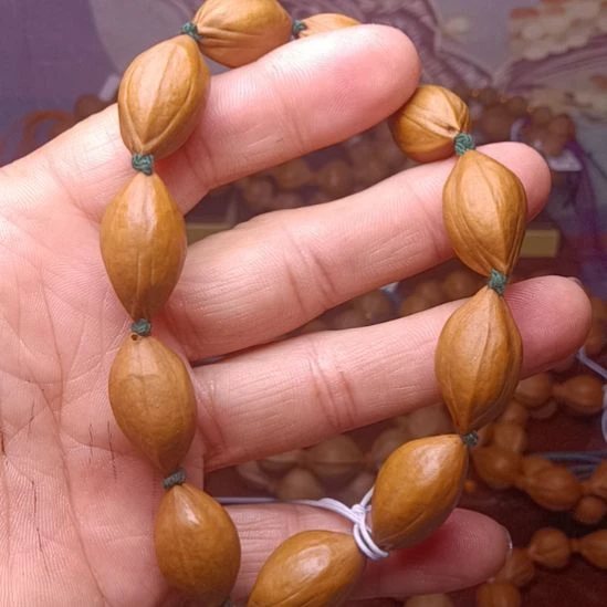 手串/手链橄榄核橄榄核手串三花1.3