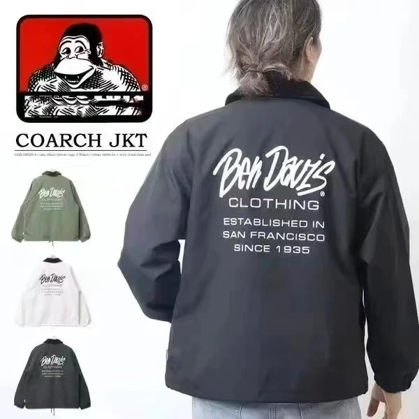 123--24款日单猴子教练夹克外套，春秋款，宽松版型，billmaher