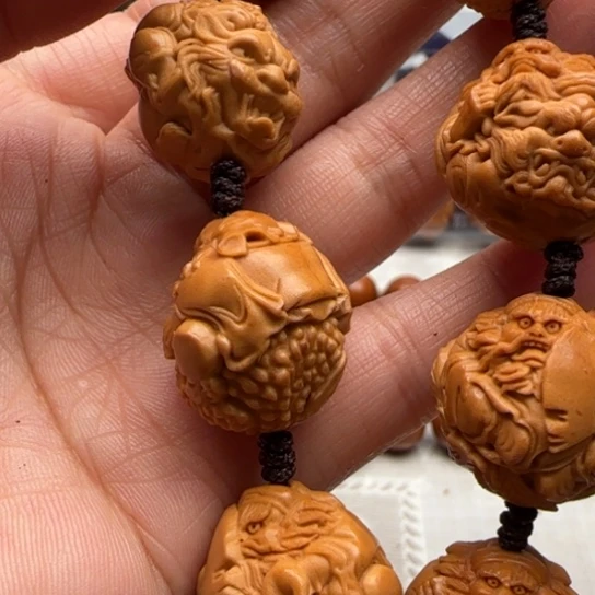 手串橄榄核橄榄雕雕刻工艺品
