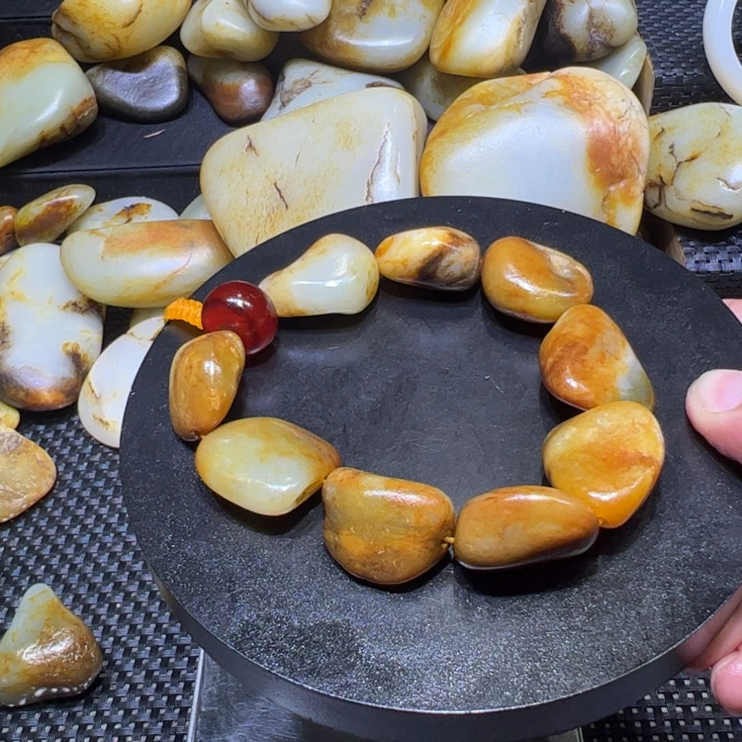 和田玉未镶嵌颈饰野****）82