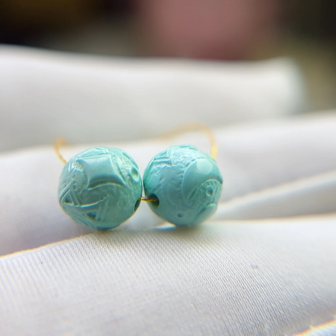 绿松石珠宝奇石未镶嵌8