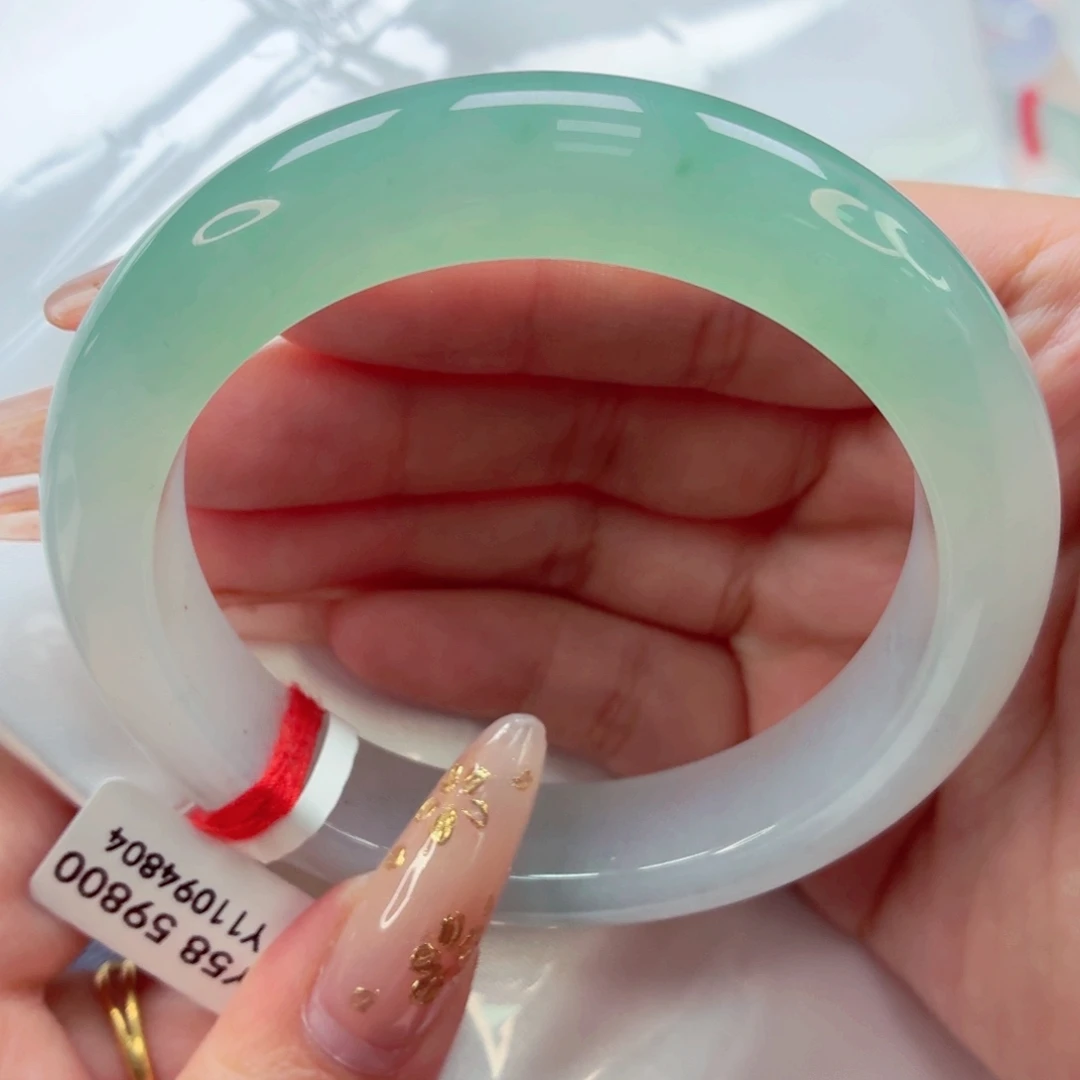 翡翠未镶嵌手镯22（68号）