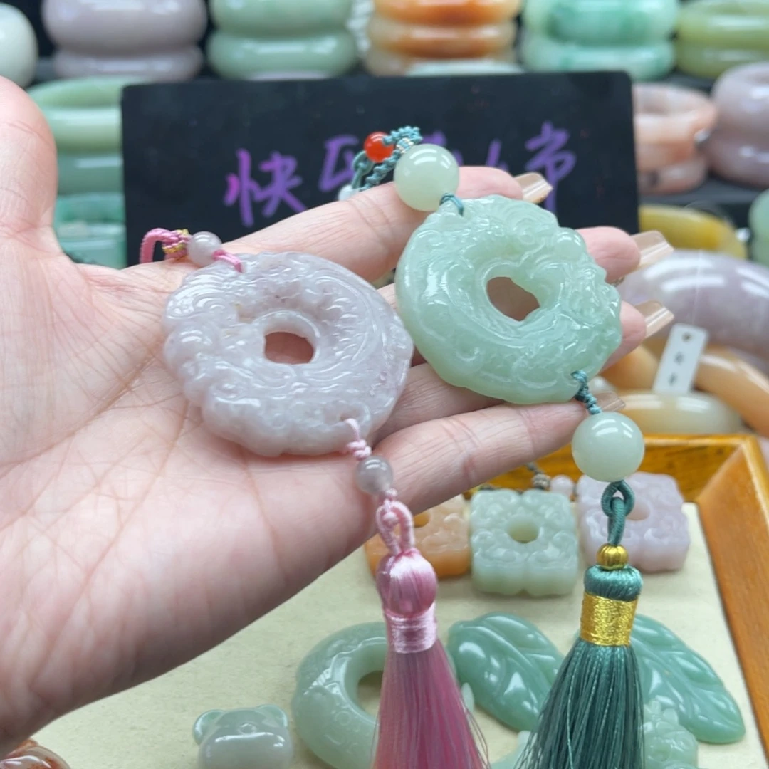 石英质玉你未镶嵌鸭*儿