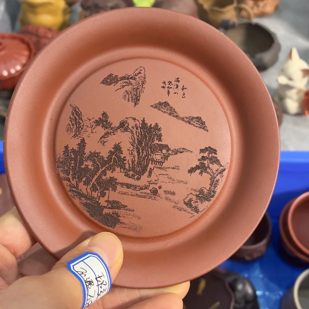 紫砂茶杯瑕疵不退不换介意勿拍