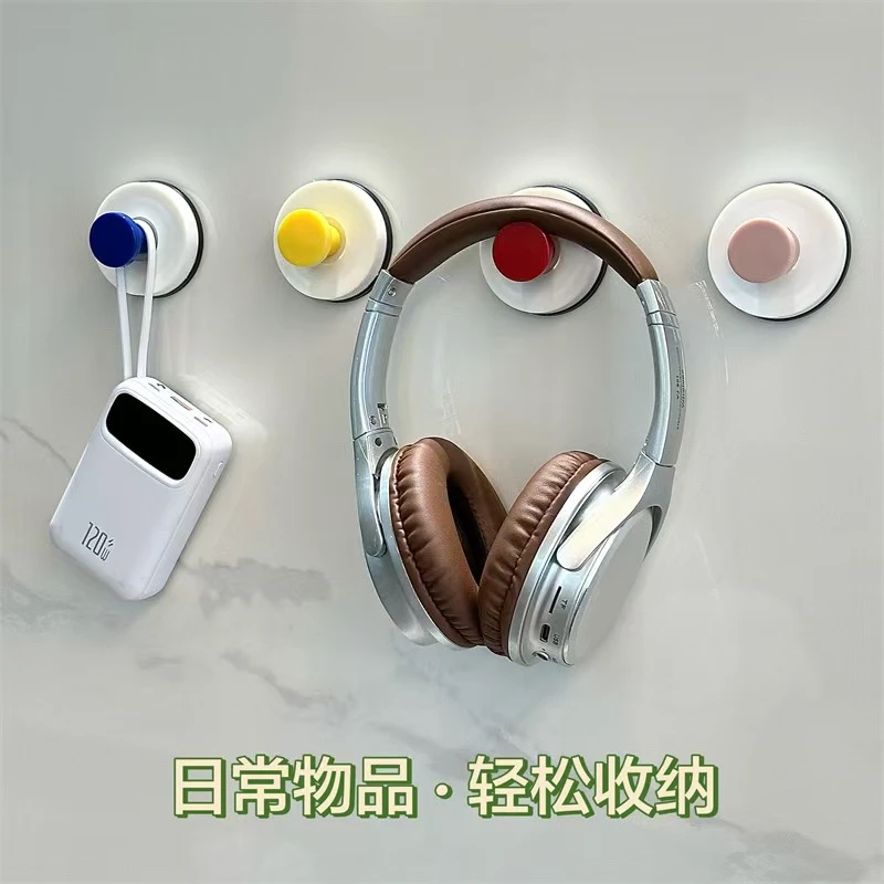 4个装 多巴胺吸盘挂钩免打孔挂衣钩壁挂卫生间强承重粘钩无痕浴贴