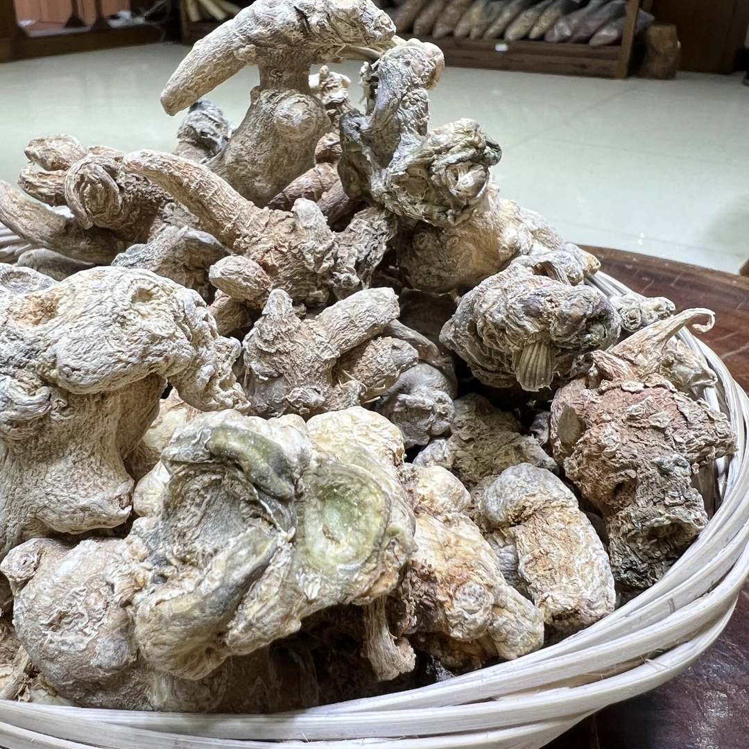 【极边印象】竹节参三七云南高山集市现收优质山货三七