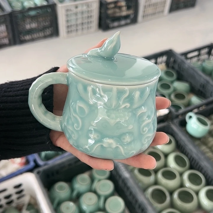 小米茶器龙泉青瓷