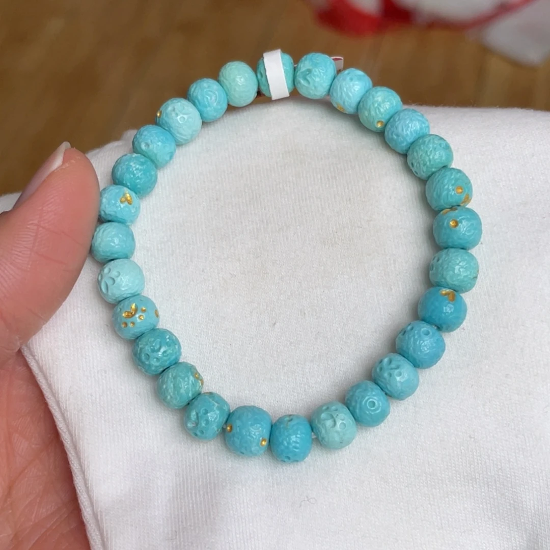 绿松石未镶嵌手链