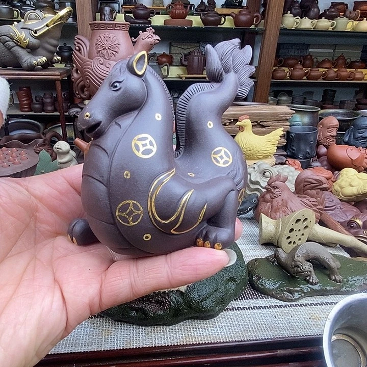 茶宠紫砂宜兴紫砂