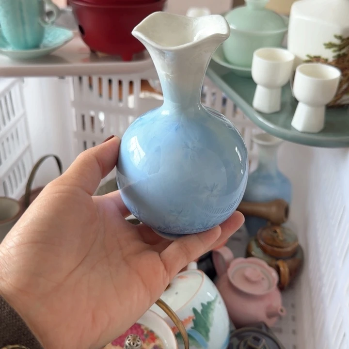 微瑕陶瓷茶具茶杯茶壶