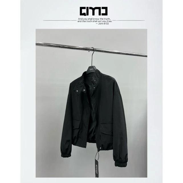 QIMO启茉（9826#韩版立领外套）