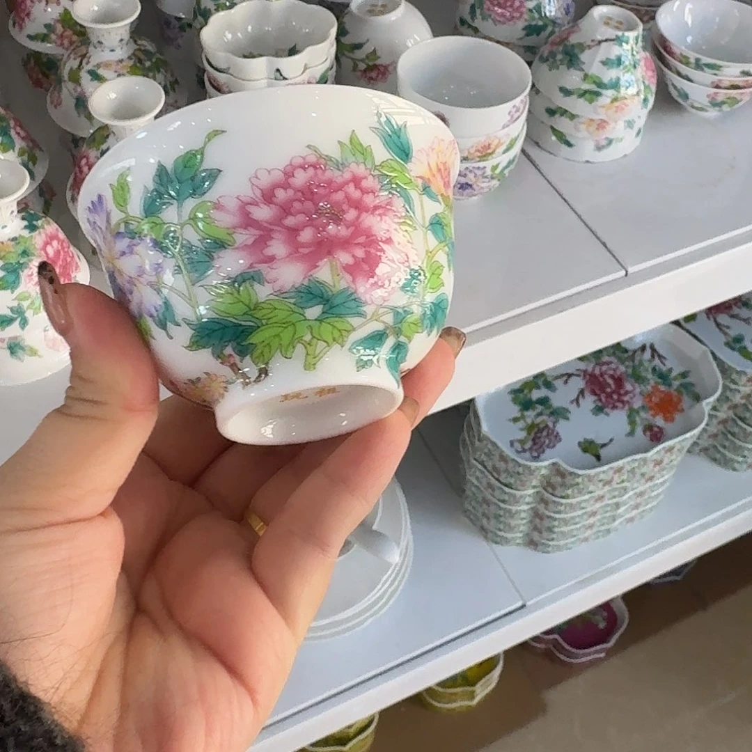 珐琅彩主人给茶具做