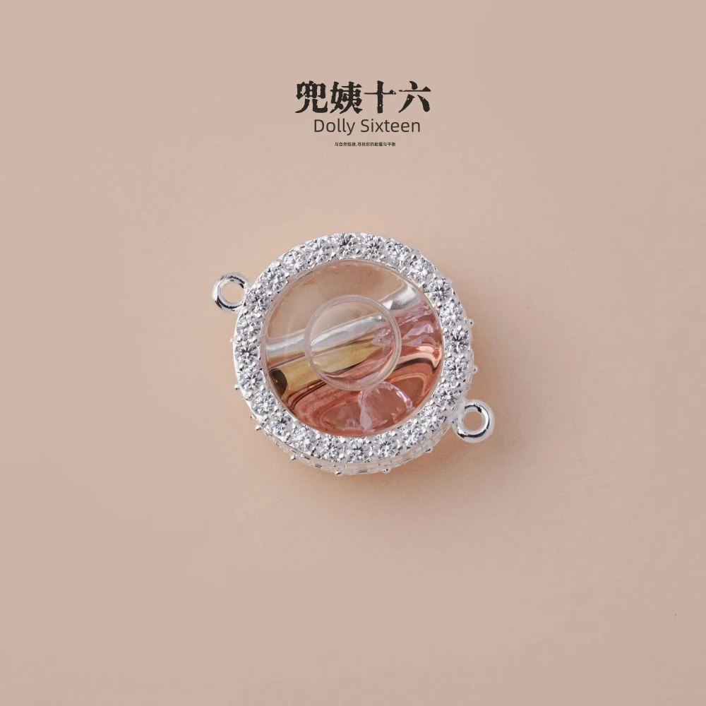 925银银制品 T0573大爆爆配套串 发一