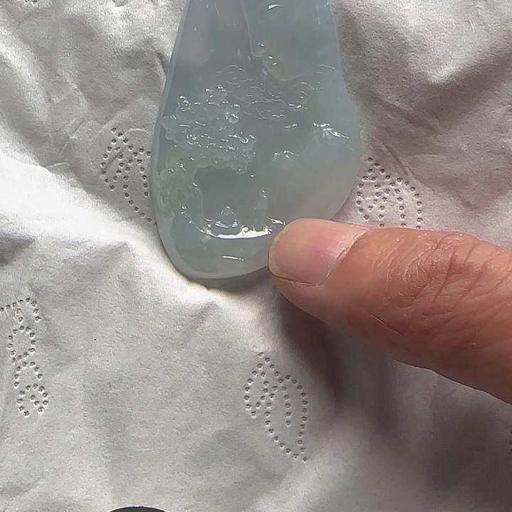翡翠未镶嵌颈饰天然缅甸翡翠A货