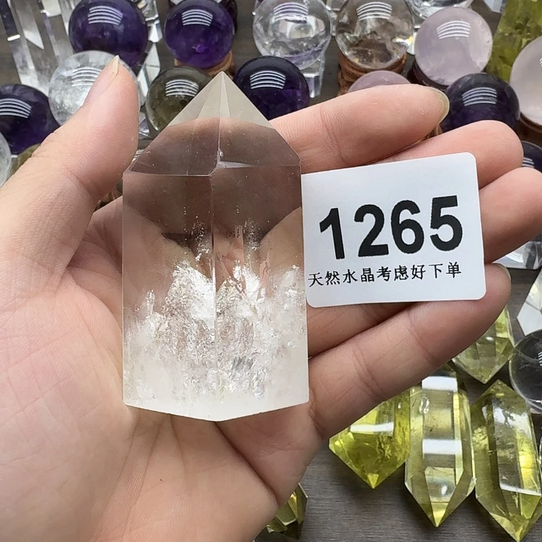 珠宝半成品水晶未镶嵌