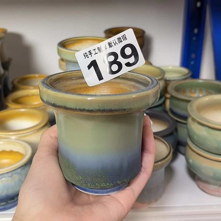 群***2景德镇陶瓷盆 满30包邮 口7