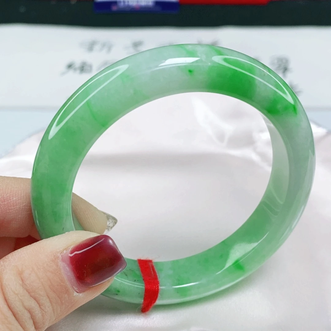 未镶嵌手镯翡翠圈口56