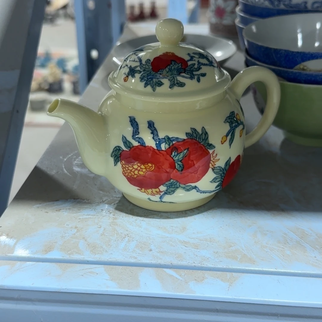 瓷片摆件手绘瓷器全部处理