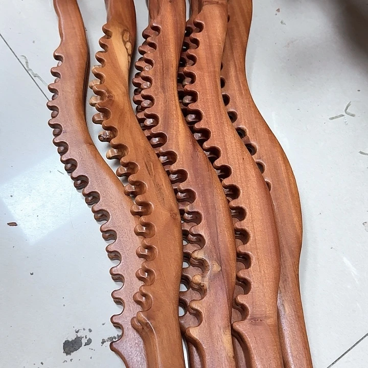 红檀香木58厘米放松工具瑕疵齿