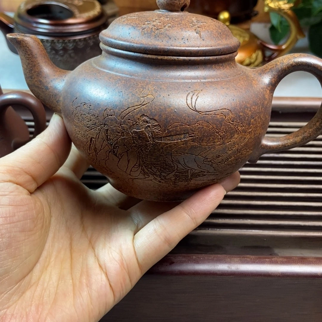 茶壶紫砂紫砂全手工定制