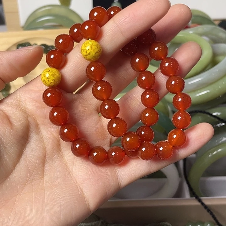 玛瑙/玉髓未镶嵌手链