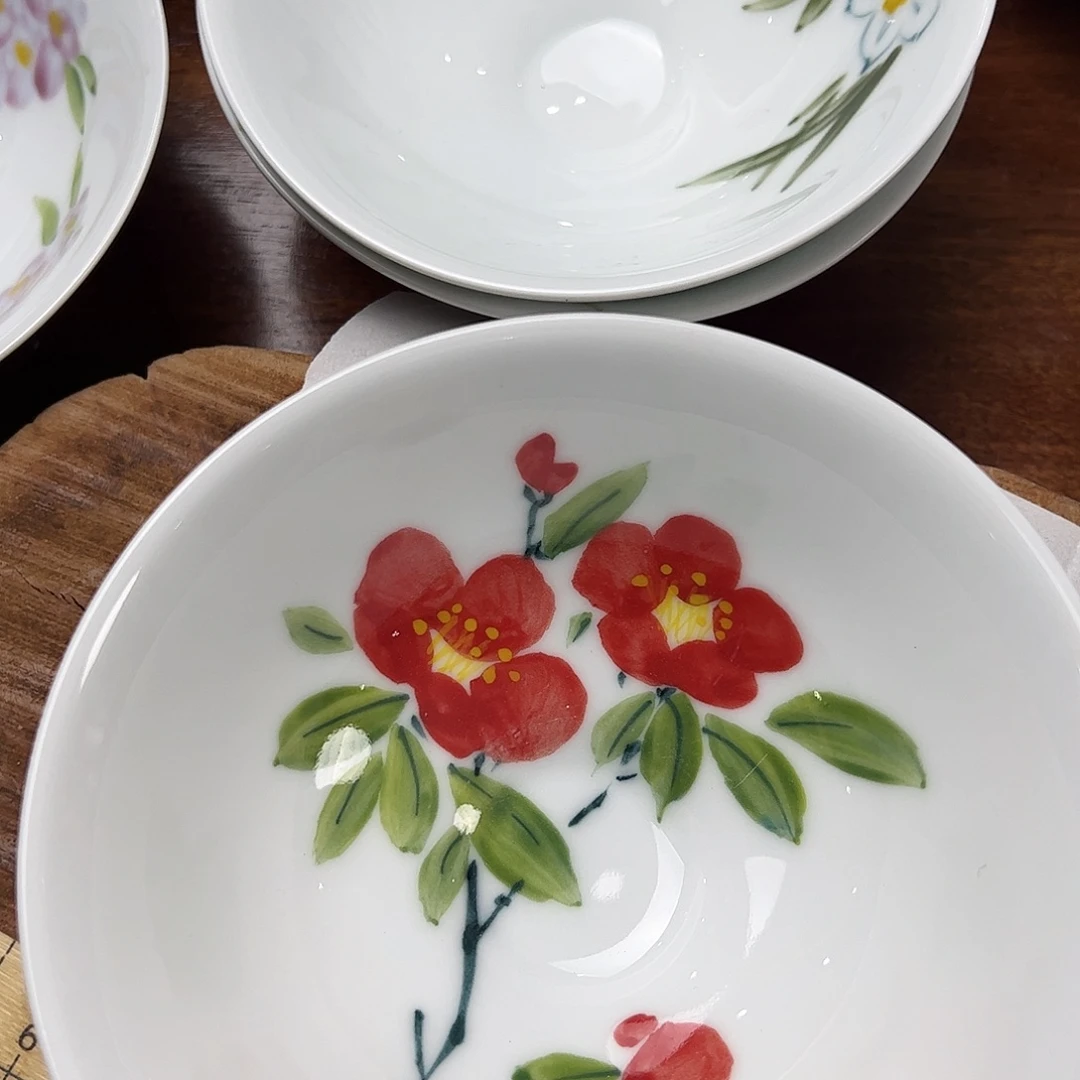 瓷片景德镇陶瓷手工手绘制作