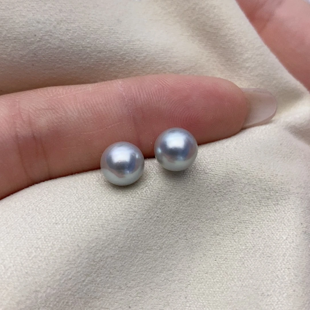 【闪购商品】银S925镶嵌海水珍珠耳饰