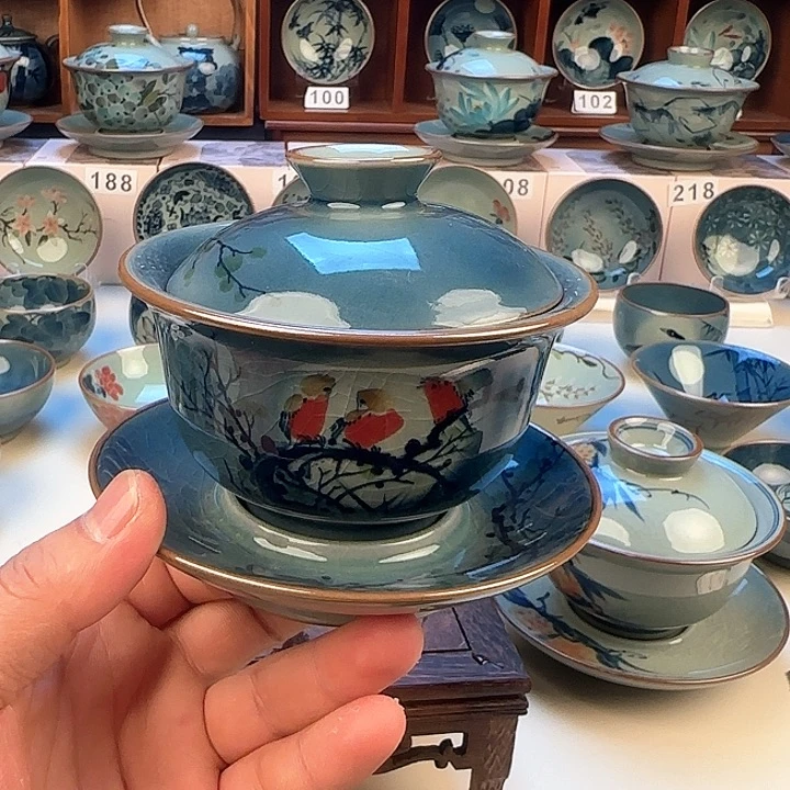 景德镇陶瓷陶瓷杯茶具