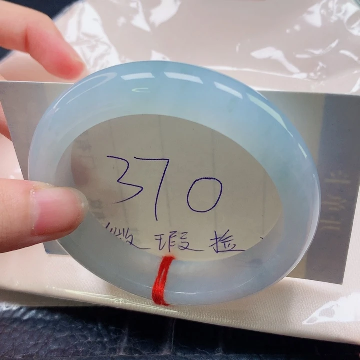 未镶嵌手镯翡翠圈口5657 小宽版 微瑕漏