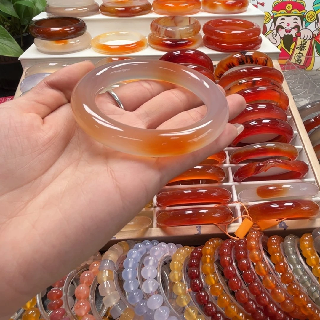 手镯玛瑙/玉髓未镶嵌l**y