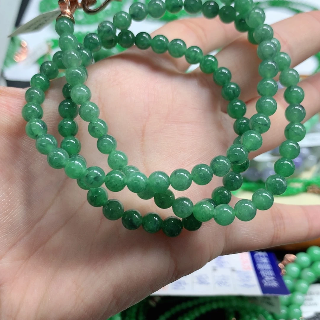 未镶嵌手链翡翠翡翠