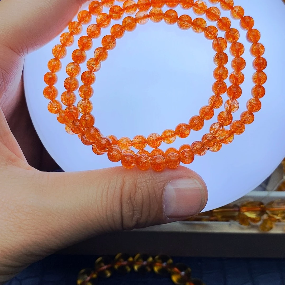 手串水晶未镶嵌金太阳